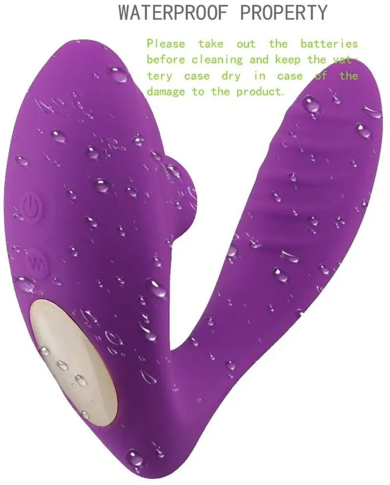 Vibratorius Air Pulse, violetinė