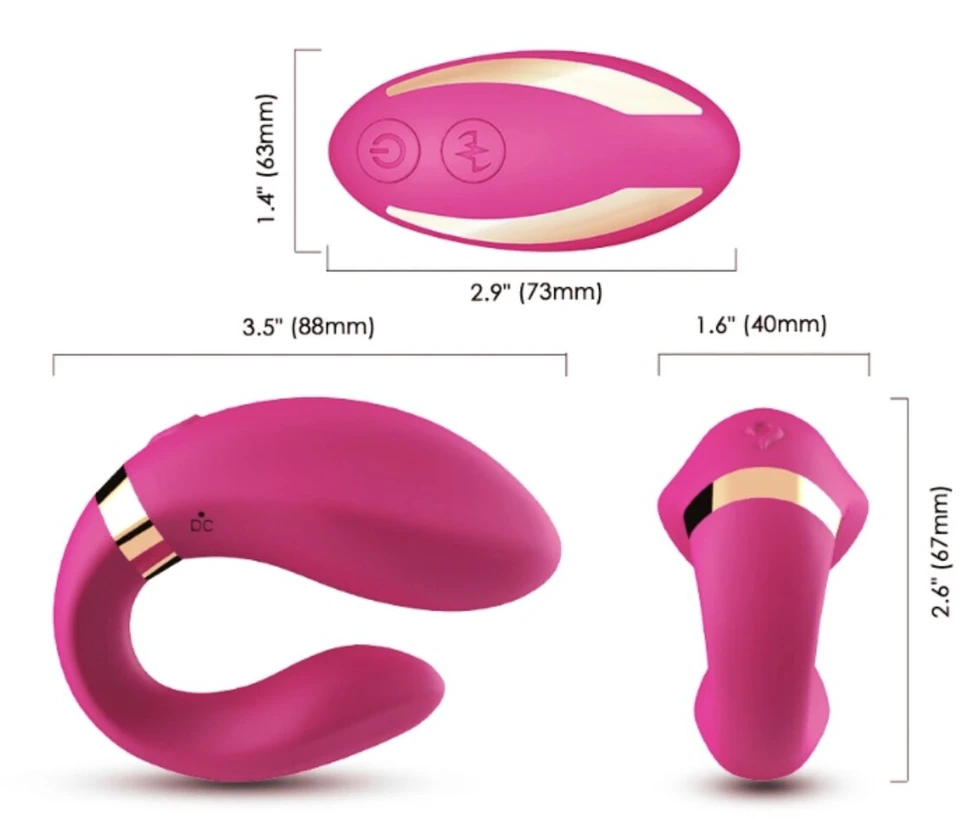Vibratorius Boss Series Couples Vibrator