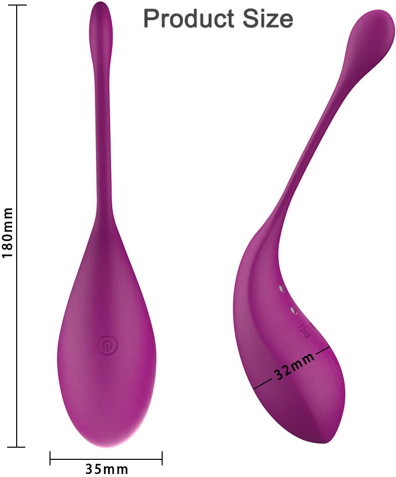 Vibratorius Kegel su IOS ir Android programa