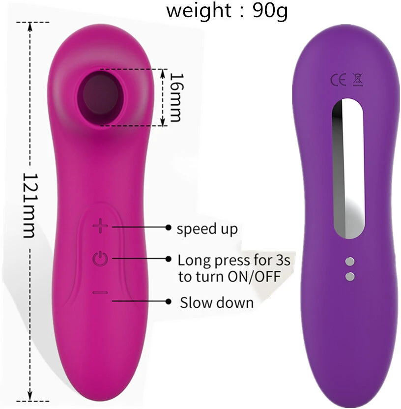 Vibratorius klitoriui, violetinė