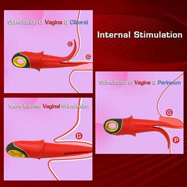 Vibratorius-masažuoklis 2in1