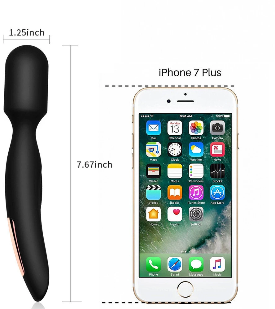 Vibratorius Multi G Spot Wand, 16 greičių