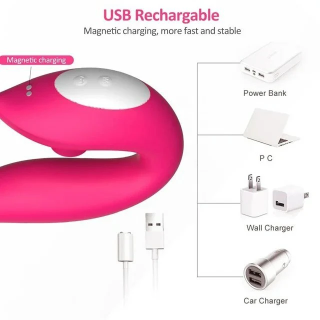 Vibratorius poroms 2in1