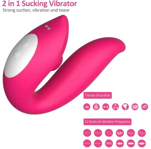 Vibratorius poroms 2in1