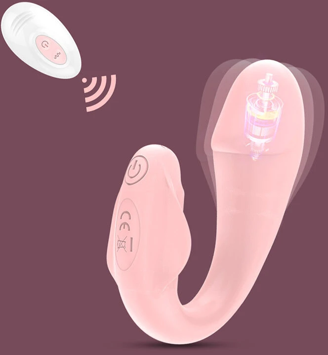 Vibratorius poroms su nuotolinio valdymo pulteliu