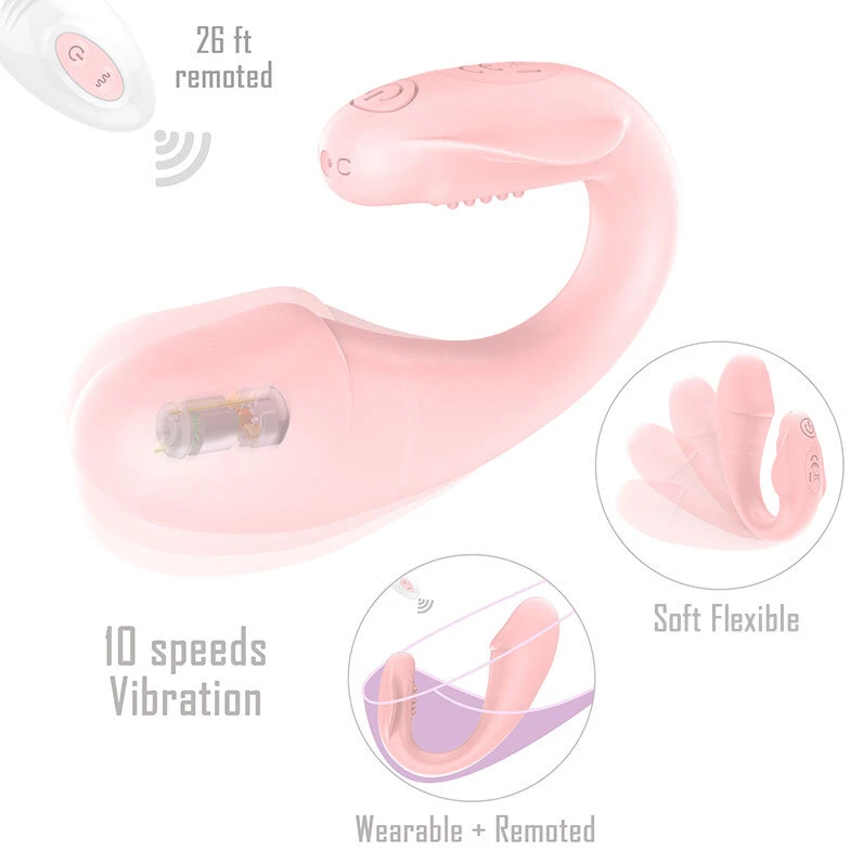 Vibratorius poroms su nuotolinio valdymo pulteliu