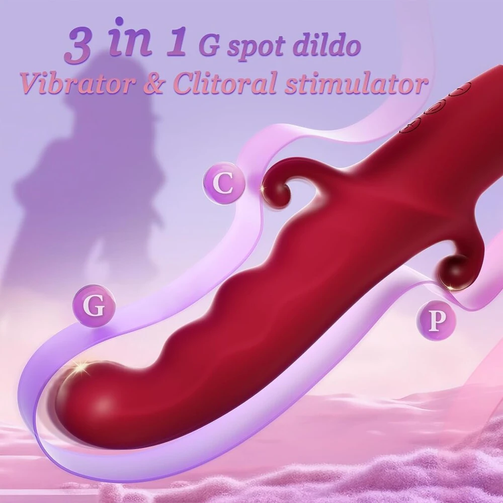 Vibratorius Rabbit 3in1