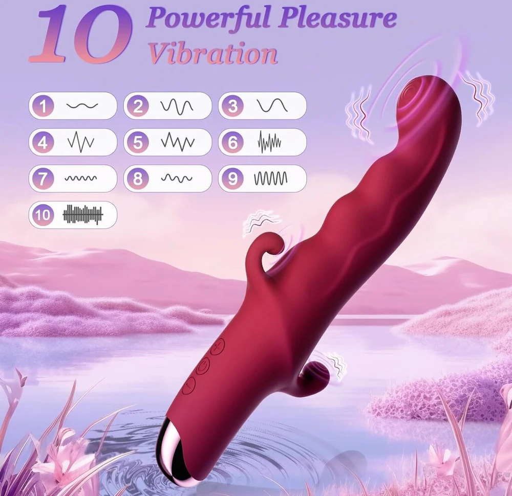 Vibratorius Rabbit 3in1