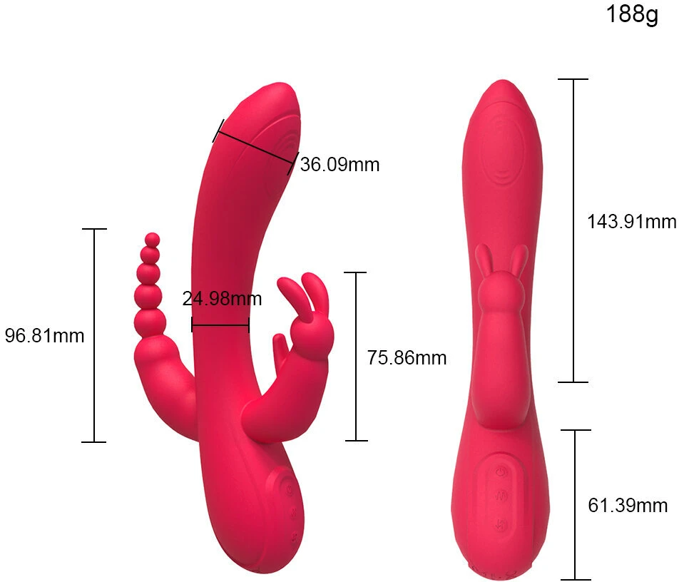 Vibratorius Rabbit Turbo Vibe