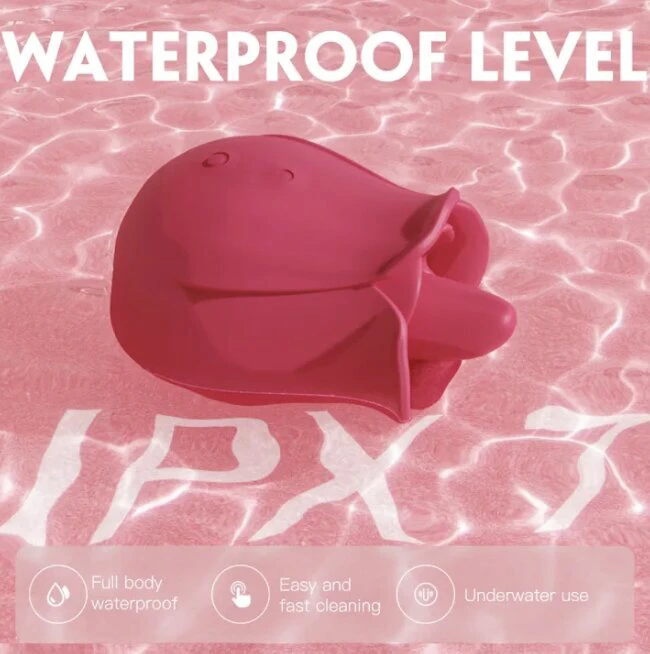 Vibratorius Rose Tongue Pro 4