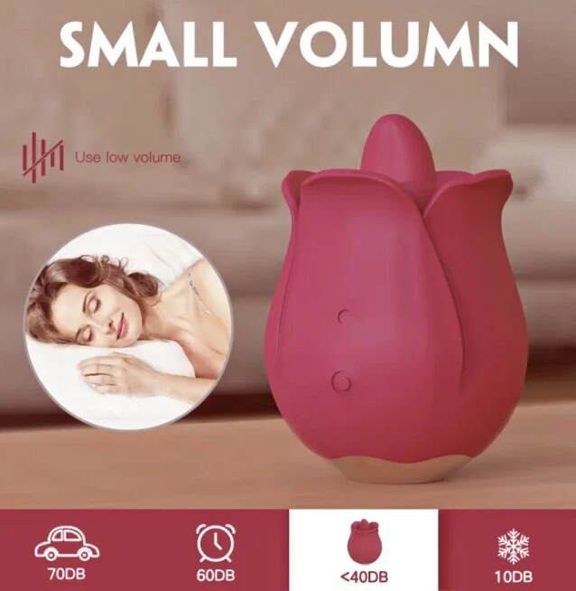Vibratorius Rose Tongue Pro 4