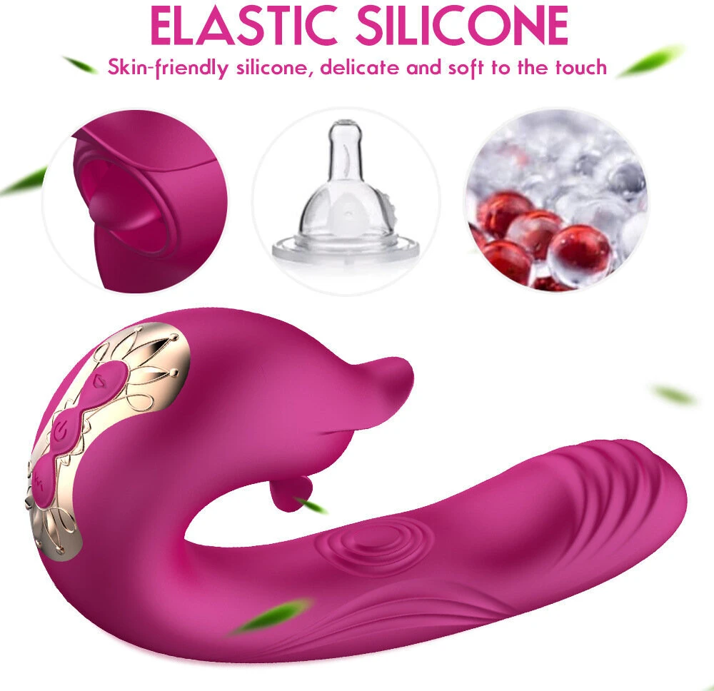 Vibratorius stimuliatorius Lick and Flap, rožinis