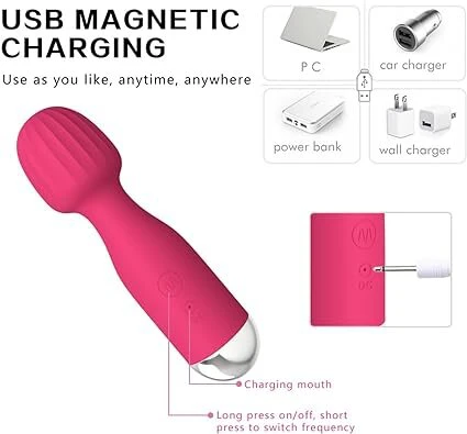 Vibratorius su USB įkrovimu