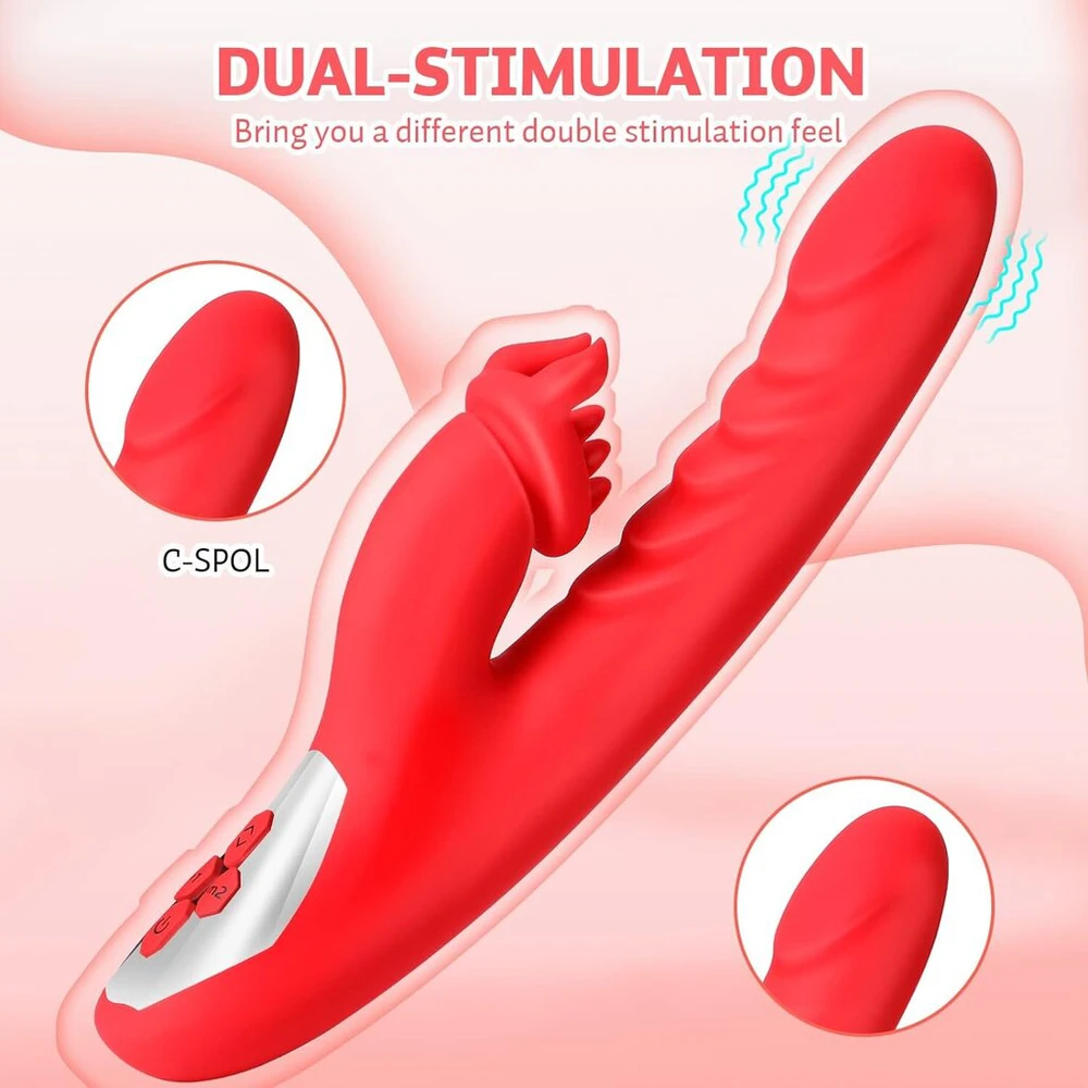 Vibratorius-triušis masažuoklis