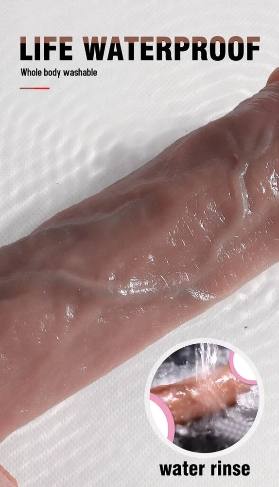 Vibratorius varpos su nuotolinio valdymo pulteliu Stretching Dildo