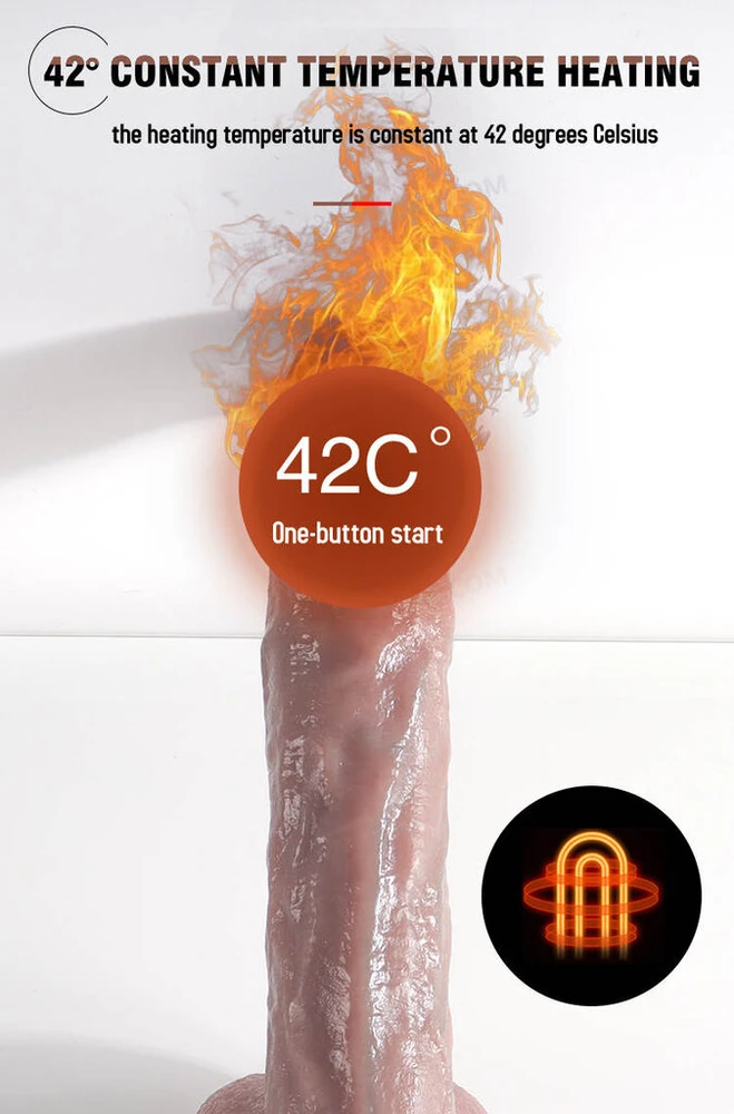 Vibratorius varpos su nuotolinio valdymo pulteliu Stretching Dildo