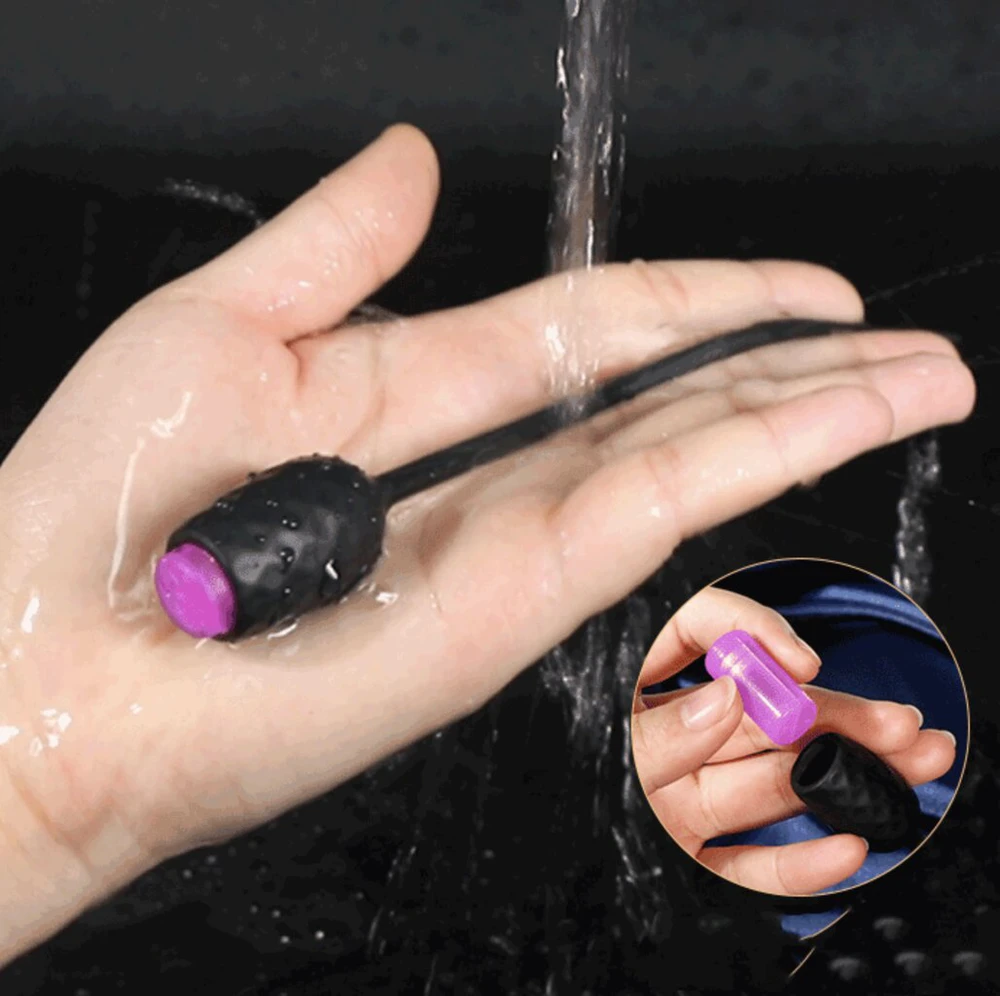 Vibruojanti šlaplės lazdelė Vibrating Penis Plug, 5 mm