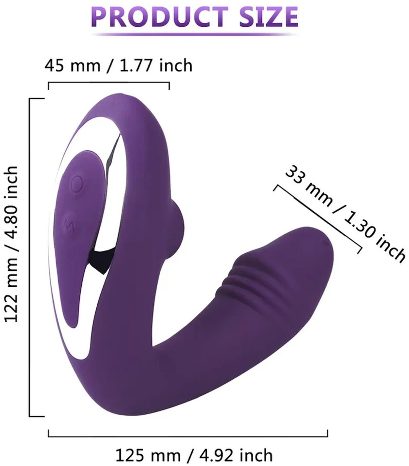 Vibruojantis stimuliatorius, violetinis