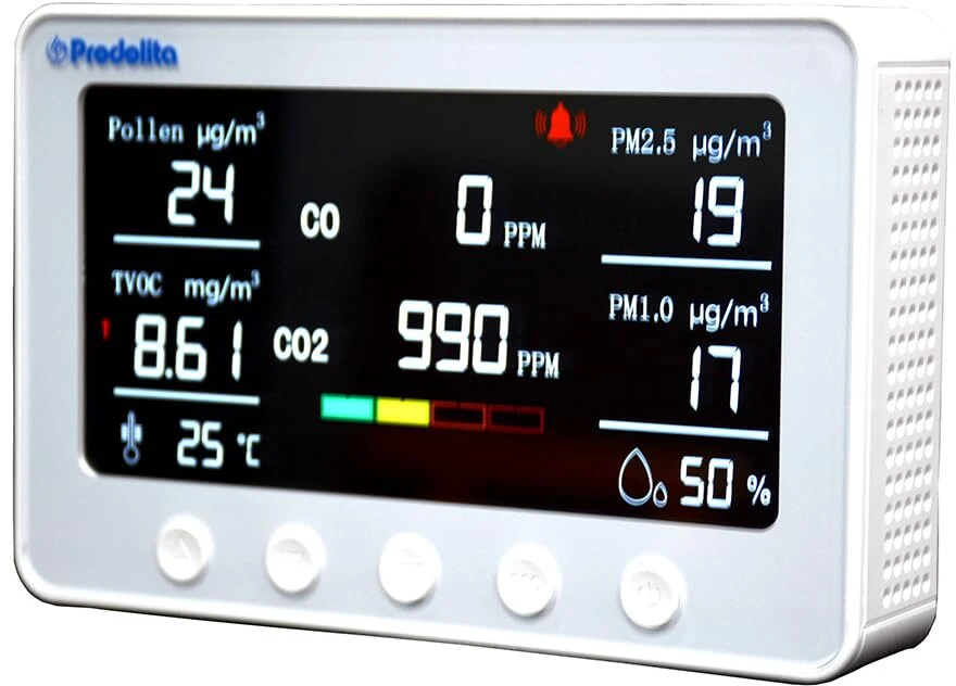 Vidaus oro kokybės monitorius 8 in 1 Akers AT759