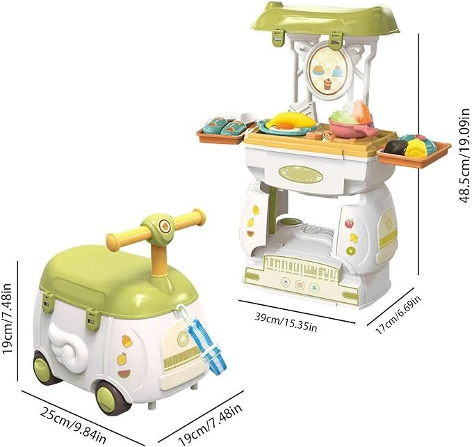 Virtuvės komplektas vaikams 2 in 1 Toy Cook