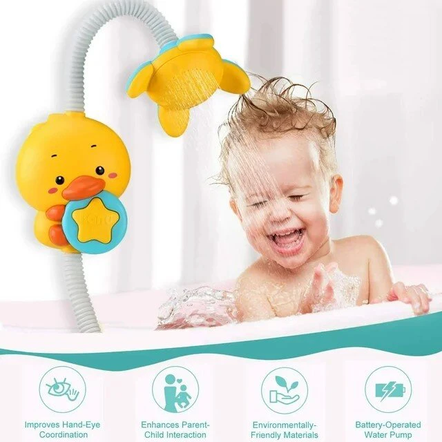 Vonios žaislas Happy Duck