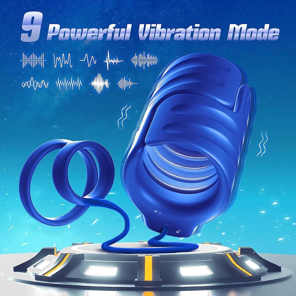 Vyriškas masturbatorius 2in1 APP Control
