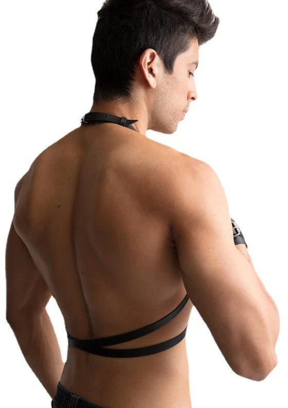 Vyriški BDSM kūno diržai