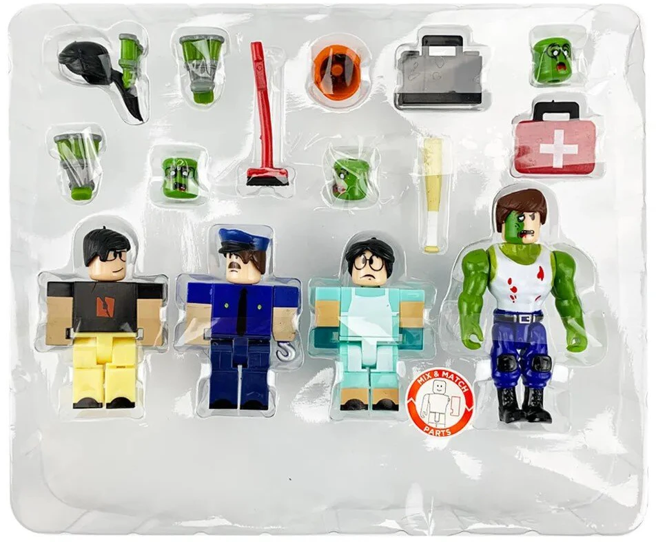 Žaidimo figūrėlių rinkinys Roblox Zombie vs. Doll