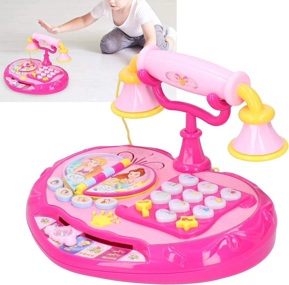 Žaislinis telefonas mergaitėms Princess