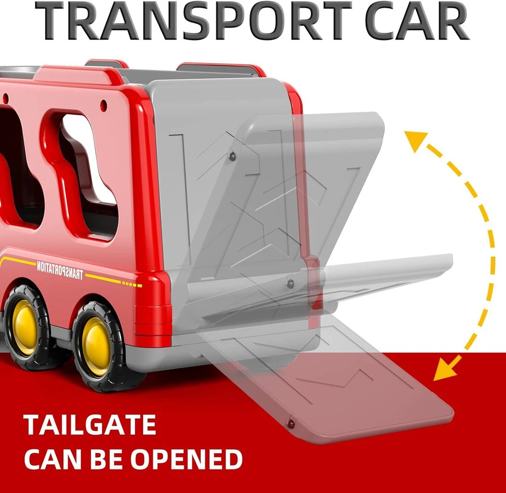 Žaislinių mašinėlių komplektas Fire Truck