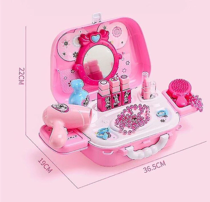 Žaislų grožio salonas lagamine Minnie Mouse