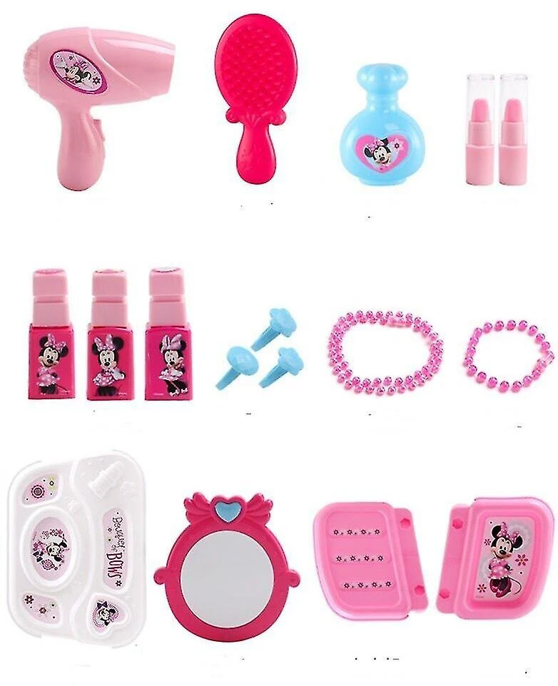 Žaislų grožio salonas lagamine Minnie Mouse