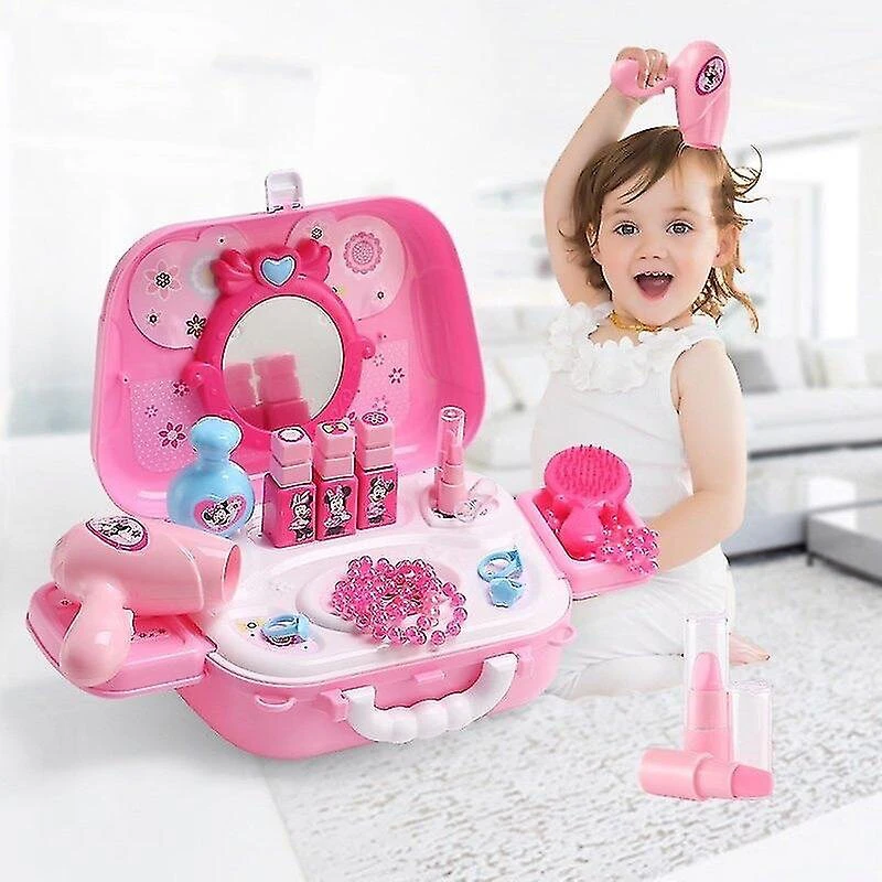Žaislų grožio salonas lagamine Minnie Mouse