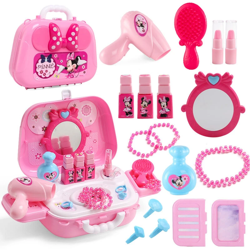 Žaislų grožio salonas lagamine Minnie Mouse