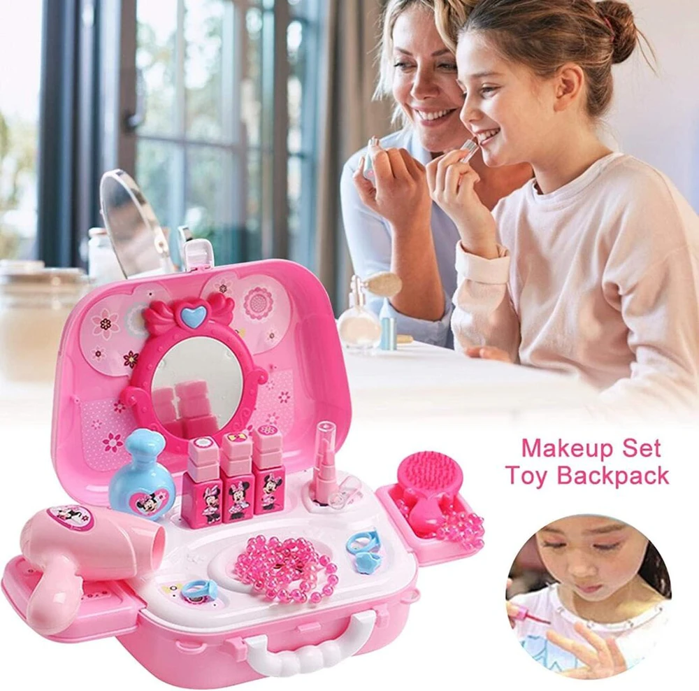 Žaislų grožio salonas lagamine Minnie Mouse