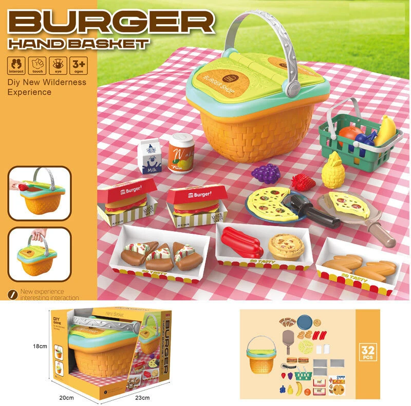Žaislų rinkiys Iškylos krepšys Burger