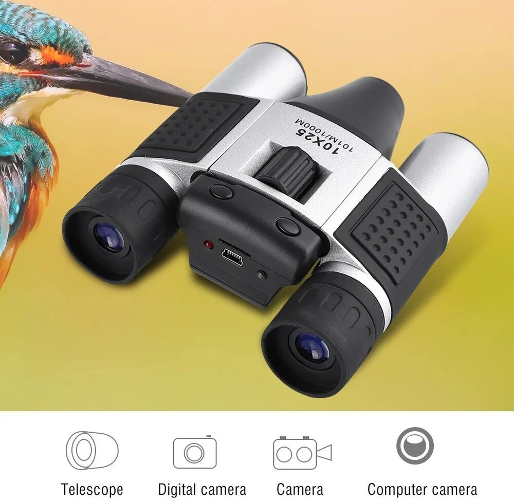 Žiūronai Fotoaparatas-teleskopas