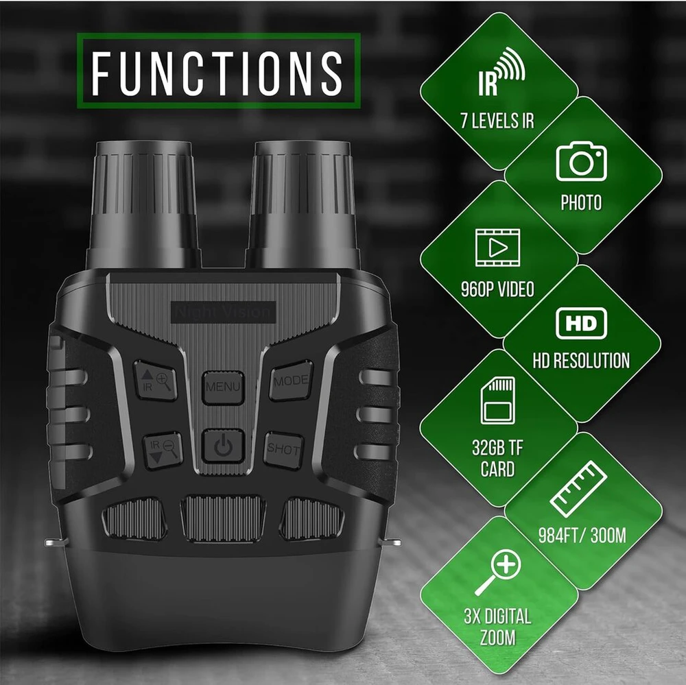 Žiūronai Night Vision Binoculars