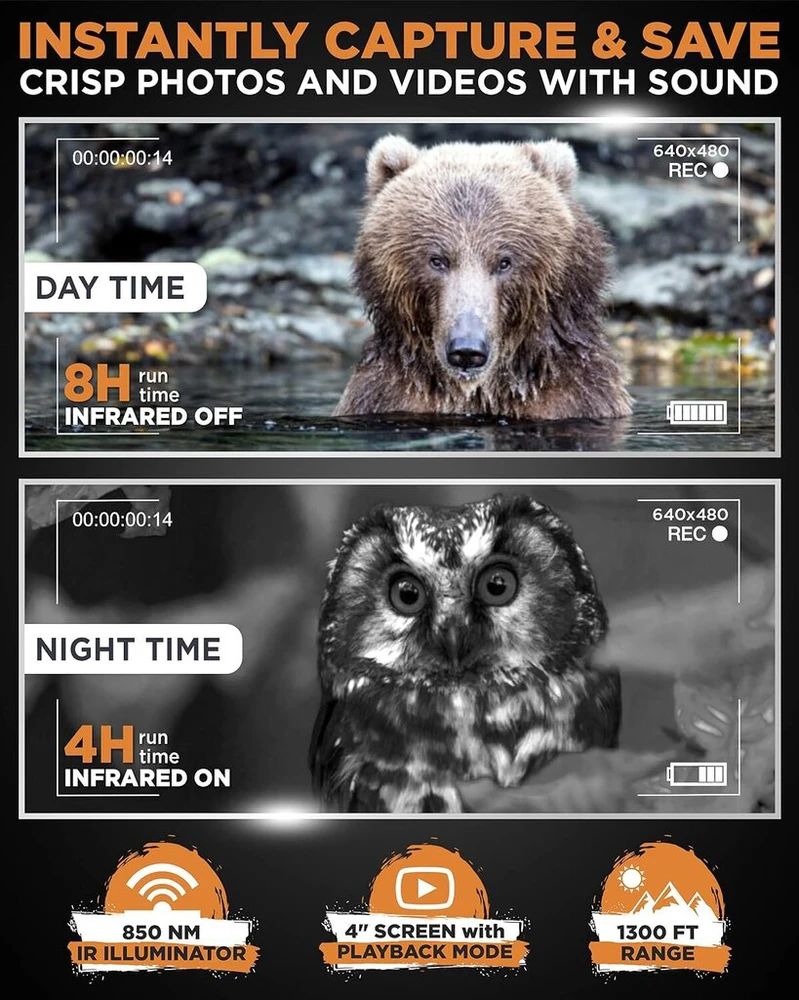 Žiūronai Tactical Infrared Digital Camera Night Vision