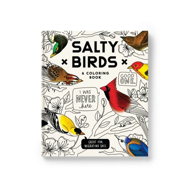 KNYGA Brass Monkey Brass Salty Birds Coloring Book