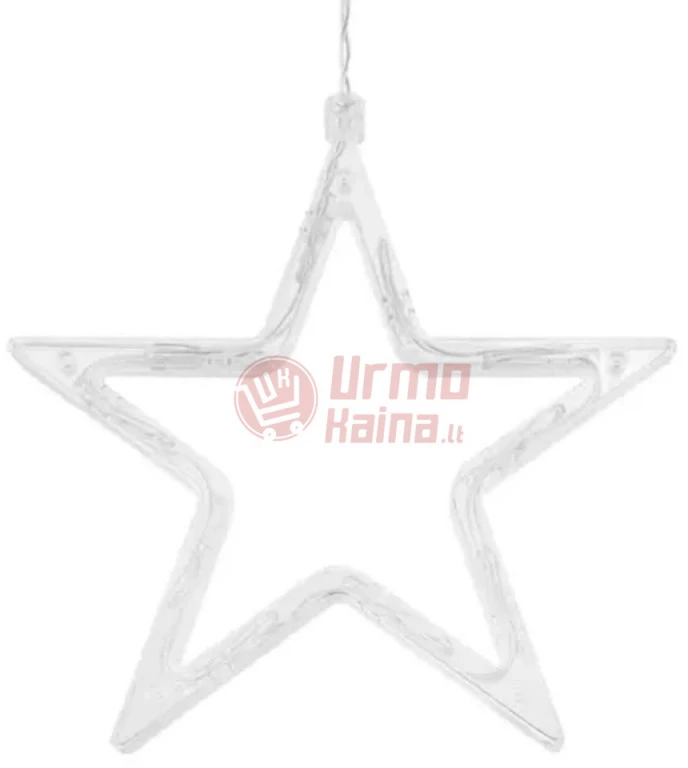 138 LED girlianda Užuolaida - Krioklys žvaigždės USB
