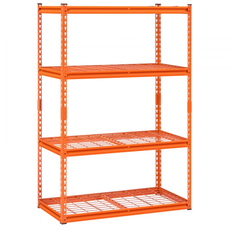 4 lentynų sandėliavimo lentyna 1088 kg oranžinė