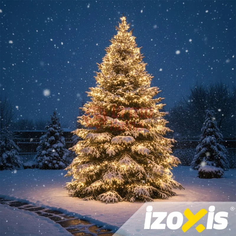 500 LED lempučių girlianda IZX01 35M WW