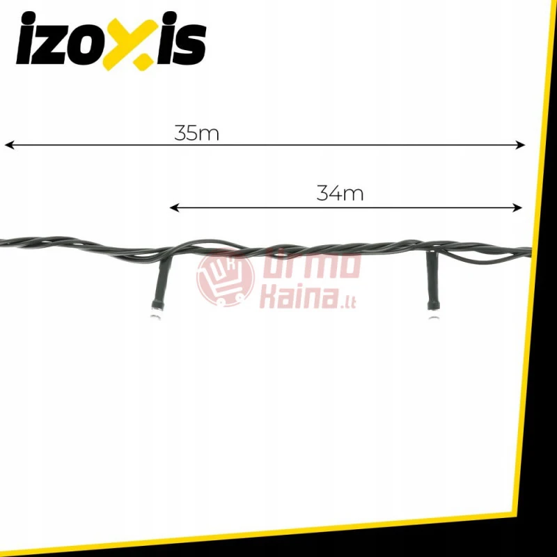 500 LED lempučių girlianda IZX02 35M CW