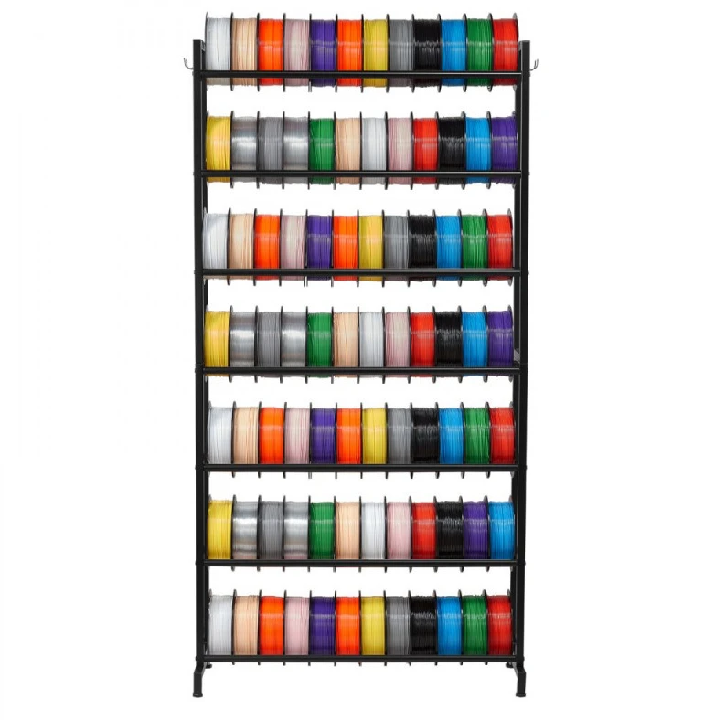 7 lentynų 3D spausdintuvo plastiko stovas