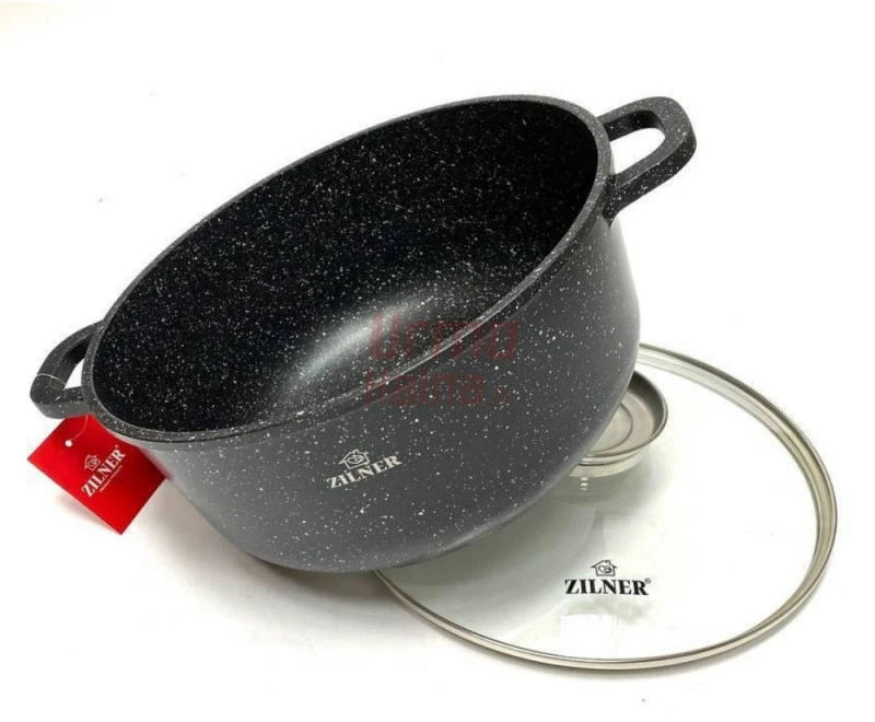 Akmens masės 12 dalių puodų rinkinys ZL-8526