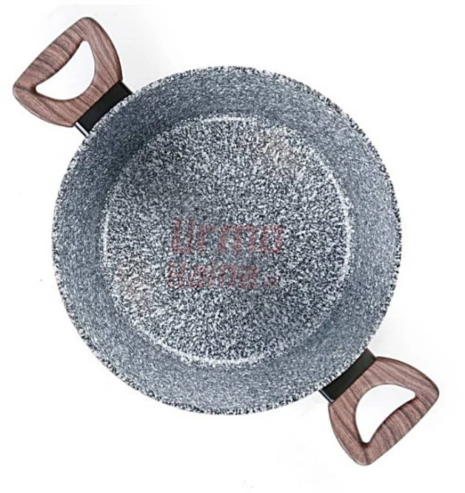 Akmens masės 15 dalių puodų rinkinys ZL-8519