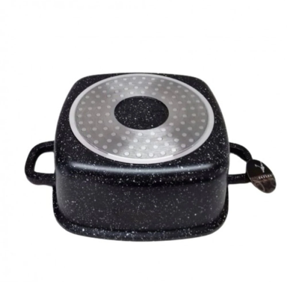 Akmens masės puodų rinkinys GraniteCook Elite BERIMAX 10 dalių