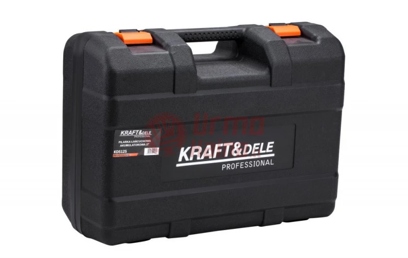 Akumuliatorinis grandininis pjūklas KRAFT&DELE 2x21V 4Ah KD5125