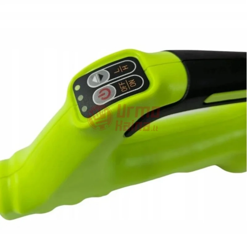 Akumuliatorinis lapų pūstuvas Boxer BX111 800 m³/h su 2 akumuliatoriais